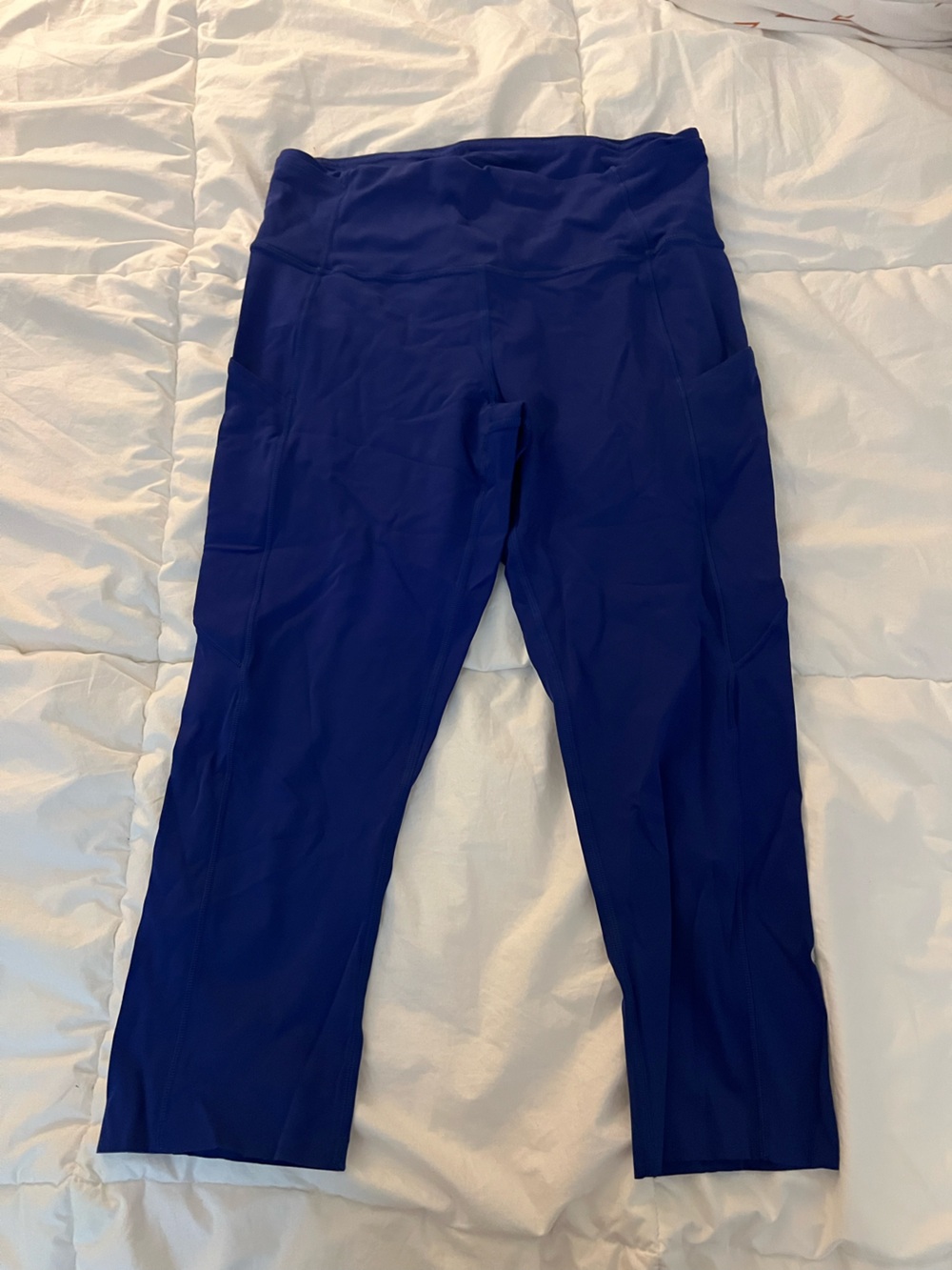 lululemon athletica Royal Blue fast and free Leggings